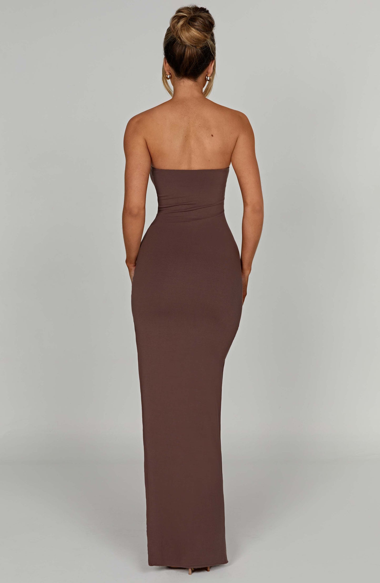 Vestido Maxi Teyana - Chocolate