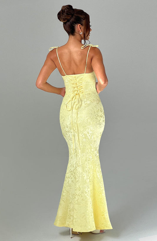 Vestido Maxi Whitney - Limón