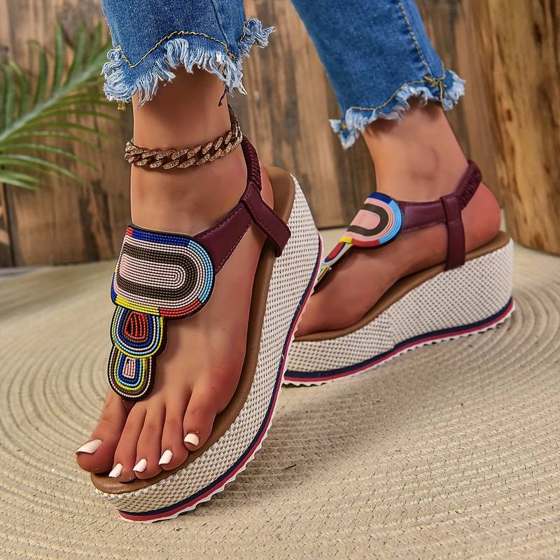 Roxy | Sandalias ligeras con plantilla ortopédica.