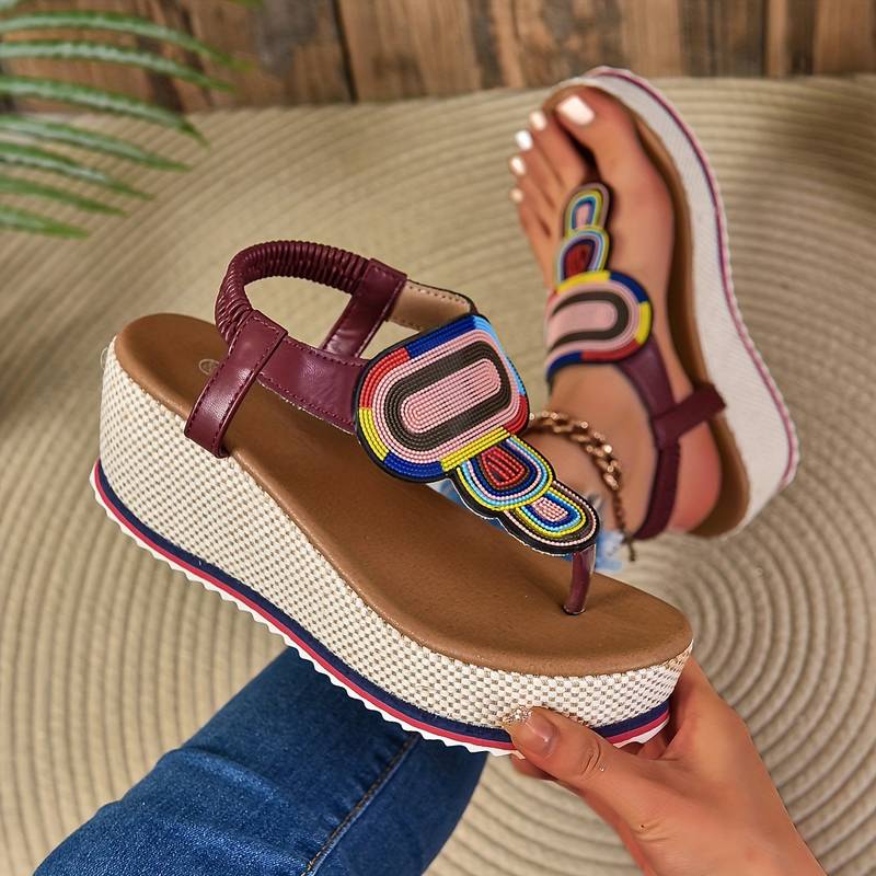 Roxy | Sandalias ligeras con plantilla ortopédica.